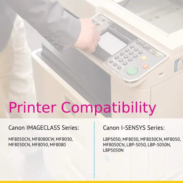 Alt view image 5 of 6 - CS Compatible Toner Cartridge Replacement with Canon 116 1980B001AA Black 1979B001AA Cyan 1977B001AA Yellow 1978B001AA Magenta MAGECLASS MF8050CN MF8080CW I-SENSYSLBP5050N MF8030CN 4 Color Set