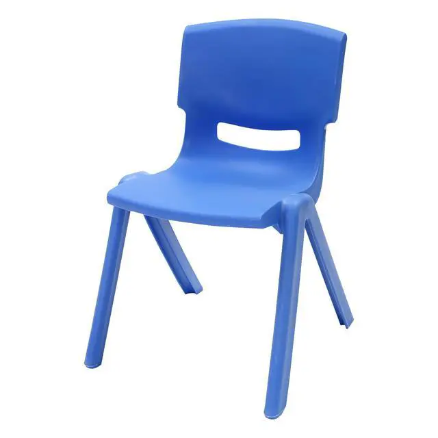 Alt view image 5 of 7 - 6Pcs Stackable School Chairs, Plastic School Stack Chair Colorful Kids Plastic Chair for Toddlers Classroom Furniture School (Colorful 3, 21.65" H)