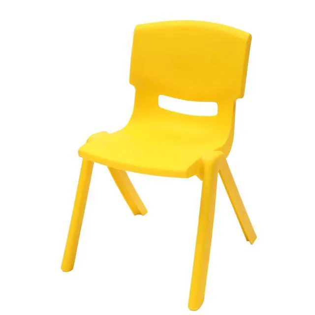 Alt view image 6 of 7 - 6Pcs Stackable School Chairs, Plastic School Stack Chair Colorful Kids Plastic Chair for Toddlers Classroom Furniture School (Colorful 3, 21.65" H)