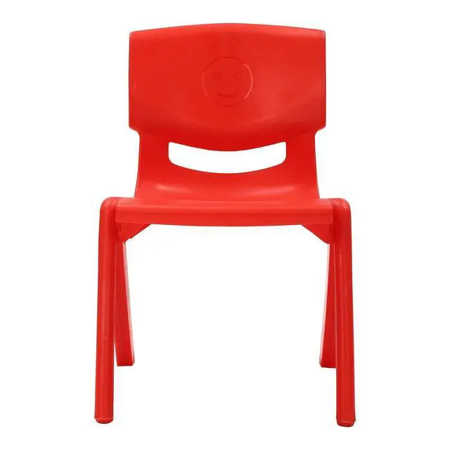 Alt view image 4 of 7 - 6-Pack Stackable Kids Chairs Plastic School Chairs for Classroom, Daycare, Home Lightweight, Easy Clean, Ergonomic (Multi-Color C)