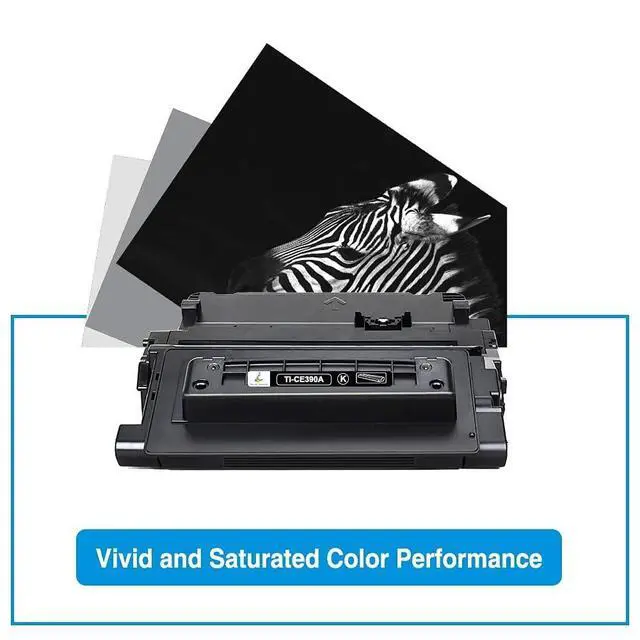 Alt view image 6 of 6 - CE390A 90A Black Toner Cartridge 2-Pack 90X CE390X M602 M601 | Compatible for HP 90A CE390A for HP LaserJet Enterprise 600 M601 M602 M603 M4555 MFP M602x M602n M603dn Printer Ink