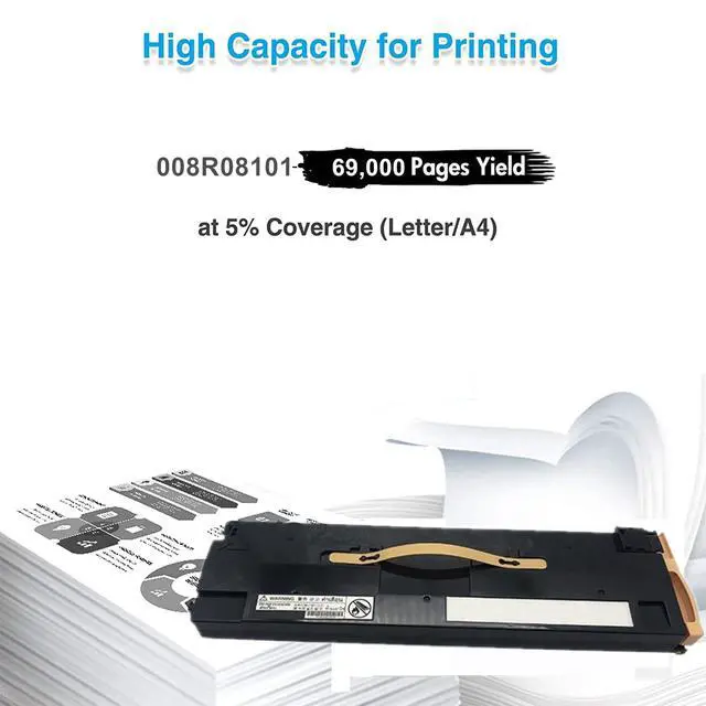 Alt view image 6 of 7 - Replacement 008R08101 Waste Toner Cartridge for Xerox AltaLink C8130 C8135 C8145 C8155 C8230 C8235 C8245 C8255 B8145 B8155 B8245 B8255 Waste Toner Container Box Bottle (W/O Suction Filter)