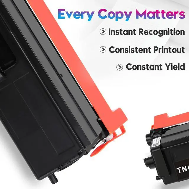 Alt view image 2 of 6 - TN436 Toner Cartridge Compatible Replacement for Brother TN436 TN436BK TN433 TN431 for HL-L8360CDW MFC-L8900CDW MFC-L8905CDW HL-L8360CDWT HL-L8260CDW HL-L9310CDW MFCL8610CDW Printer (4-Pack)
