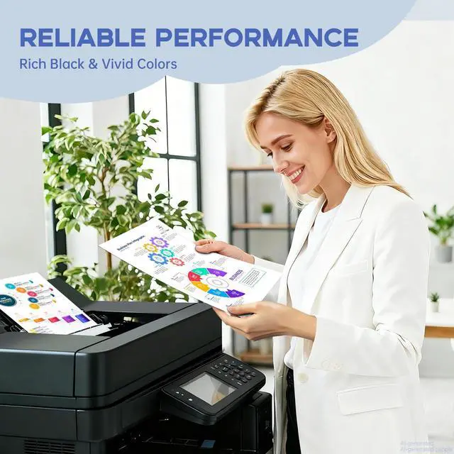 Alt view image 5 of 7 - 923XL 923 Ink Cartridges for HP 923 923xl 923e with Latest Chips | Work for OfficeJet Pro 8135 8130 8139 8138 8122 8120 8124 8125 8130 8132 8134 Printer,4 Pack