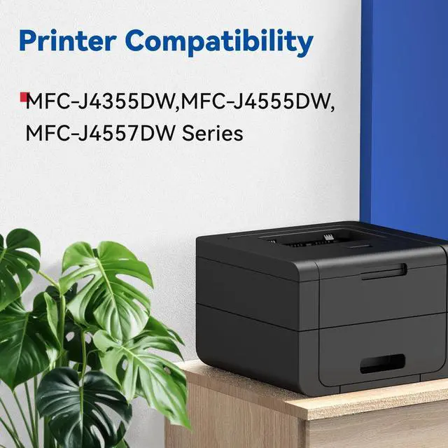 Alt view image 2 of 6 - LC506XL LC506 Ink Cartridges for Brother Printer LC 506 XL 506XL LC506XL Inks Cartridges Compatible for Brother MFC-J4355DW MFC-J4555DW MFC-J4557DW Series Printer (4-Pack High Yield, BK/C/M/Y)