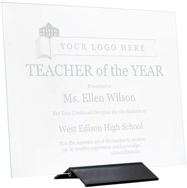 Main image of Frosted Glass Award Plaque (8 x 10")