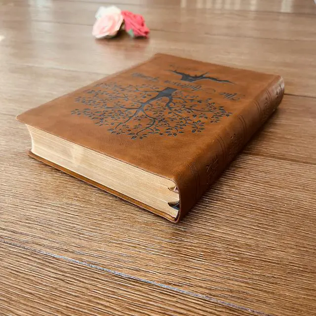Alt view image 4 of 7 - Personalized NASB Family Bible, NASB Wide Margin Custom Family Tree Bible, Christian Gift, Wedding Gift