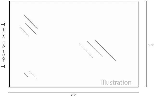 Main image of Tabloid Lamination Pouch, 11.5" x 17.5", 10 mil (553613), 50 per box