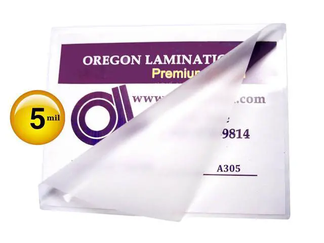 Alt view image 2 of 4 - A3 Heat Activated Laminating Pouches 5 Mil Clear | 12-1/4" x 17", 311mm x 432mm x 125 microns, Pack of 100
