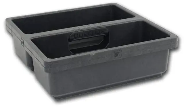Alt view image 3 of 7 - CrateGardner - crate with seat topper, cushion, and two drop in trays (Black)