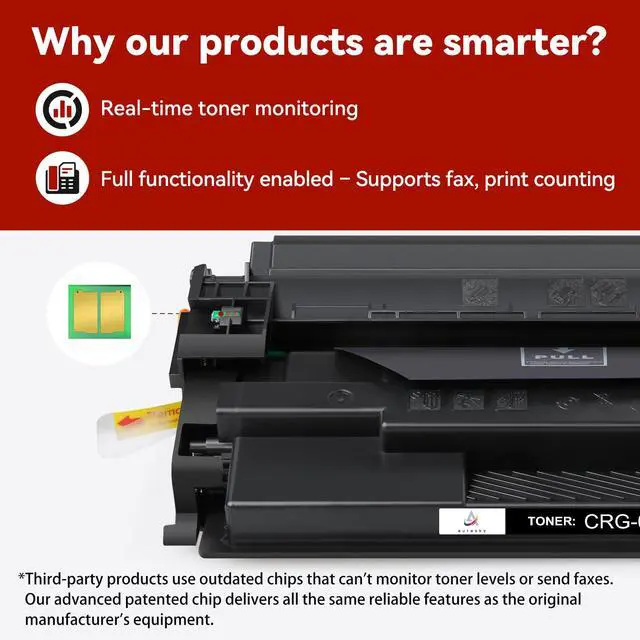 Alt view image 2 of 6 - 057H 057 H Black Toner Cartridge High Yield Toner Compatible with Canon MF455dw MF451dw MF445dw MF443dw MF453dw LBP226dw LBP227dw LBP228dw Printer (with Chip)