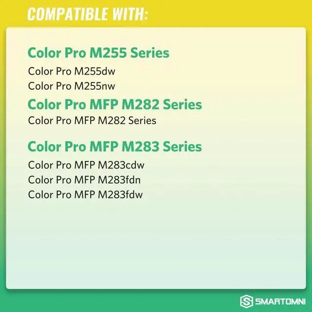 Alt view image 3 of 7 - 206A Toner Cartridges Black (with Chip) Works with HP Color Pro MFP M283fdw M283cdw, Pro M255dw M255nw, MFP M282nw M283 M282 M255 Printer | W2110A 206X W2110X, Pack of 2