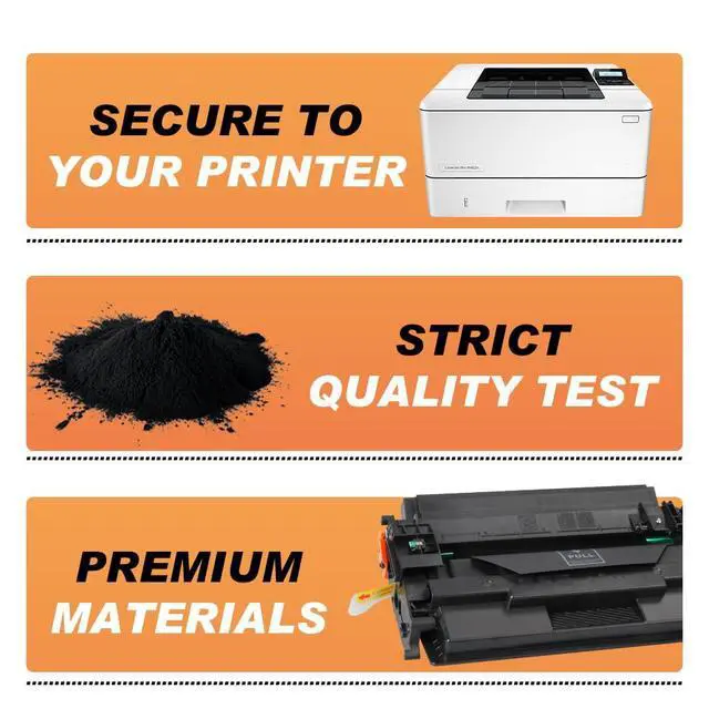 Alt view image 4 of 7 - CF226X Compatible for HP 26X Toner Cartridge 4-Pack High Yield Black | Replacement for M402n M402dn M402dne M402dw M426fdw M426fdn M426dw M402 M426 Printer