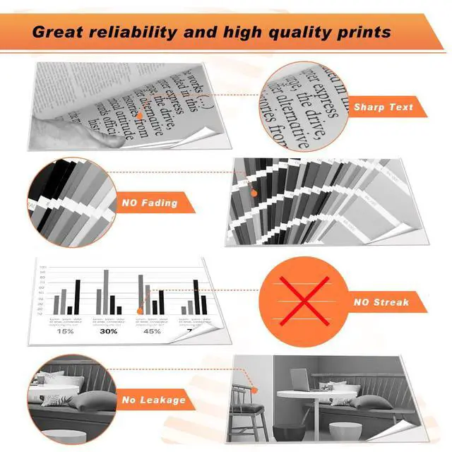 Alt view image 5 of 7 - CF226X Compatible for HP 26X Toner Cartridge 4-Pack High Yield Black | Replacement for M402n M402dn M402dne M402dw M426fdw M426fdn M426dw M402 M426 Printer