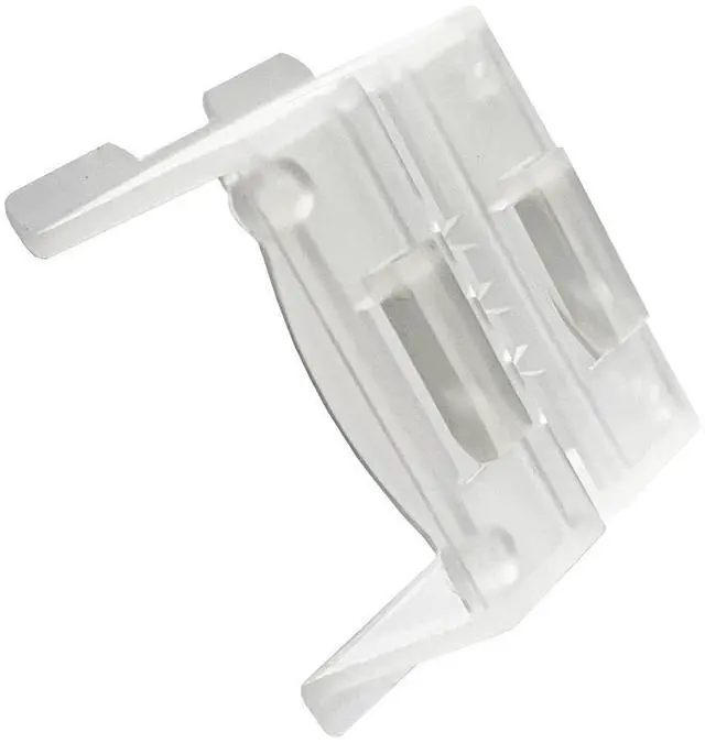 Main image of Retail Shelf Talker & Aisle Violator Sign Holder, Gondola Shelving Plastic Clip, 100 Pack