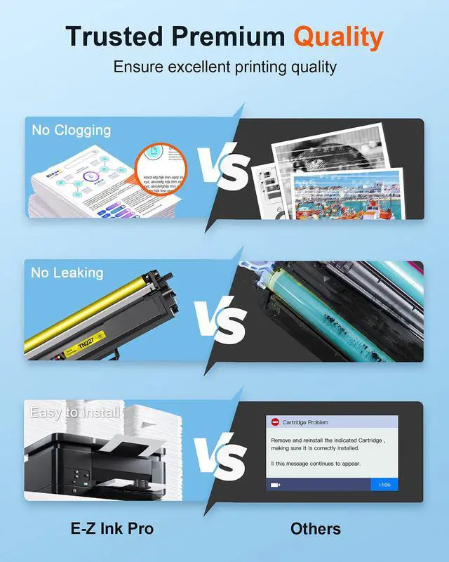 Alt view image 5 of 7 - Compatible for Brother TN227 Toner TN 227 TN-227 TN 223 TN-223 | Compatible with Brother MFC-L3770CDW HL-L3270CDW HL-L3290CDW MFC-L3750CDW MFC-L3710CW HL-L3230CDW (5 Pack)