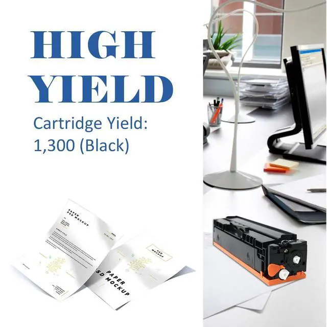 Alt view image 3 of 7 - 218A 218X Black Toner for HP W2180A W2180X Black Toner Cartridge 2 Pack | Compatible Replacement for HP Color LaserJet Pro MFP 3301sdw 3301fdw 3301cdw 3201dw 3301 3201 Printer Ink Set High Yield