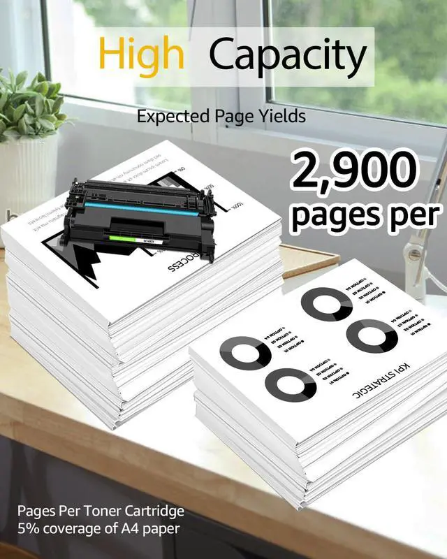 Alt view image 3 of 7 - Compatible 148A Black Toner Cartridge for HP Laser Jet 4001n 4101fdw | 2-pack W1480A with chip, black toner. Works with HP Laser Jet Pro 4001dn, 4001dw, MFP 4101fdn. High page yield