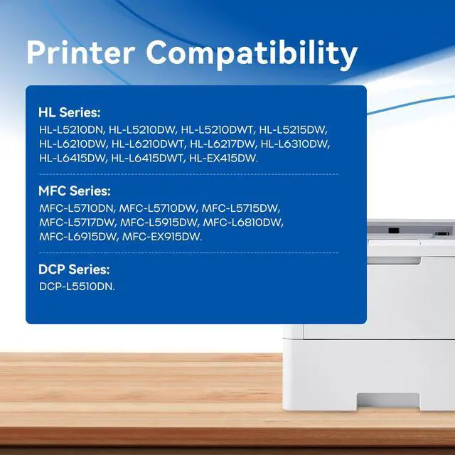 Alt view image 2 of 7 - TN920XL Toner Cartridge Replacement for Brother HL-L6210DW (2 Black) | Up to 6,000 Pages Per TN920XL High Yield Black Toner, Compatible with Brother HL-5915DW HL-L5210DN HL-L6415DWT MFC-L5710DN