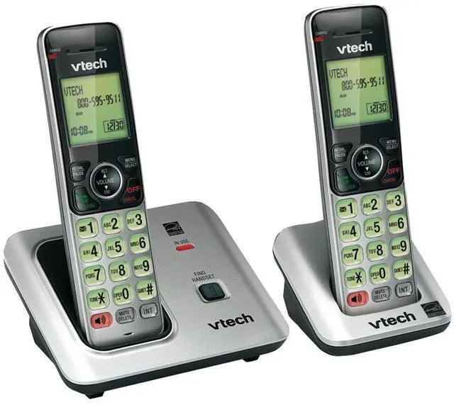 Main image of Vtcs6619-2 Dect 6.0 Expandable Speakerphone With Caller Id (2-Handset System)