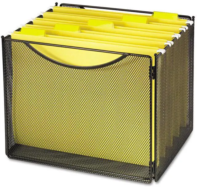 Main image of SAF2170BL - Onyx Mesh Desktop Box File