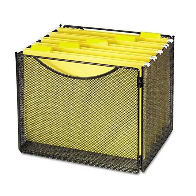 Alt view image 2 of 2 - SAF2170BL - Onyx Mesh Desktop Box File