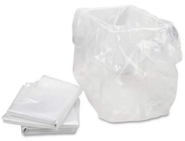 Alt view image 2 of 2 - 1310 Shredder Bags, 11 Gallon Capacity, 13 x 10 x 24 Inches, Clear