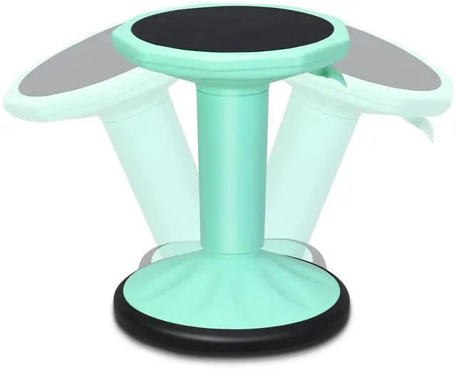 Main image of Wobble Stools for Classroom Seating, Wiggle Stool with Adjustable Height, 24 Inch Active Learning Stool, Sitting Balance Chair for School, Office Stand Up, Flexible Seating Wobble Chair(Green)