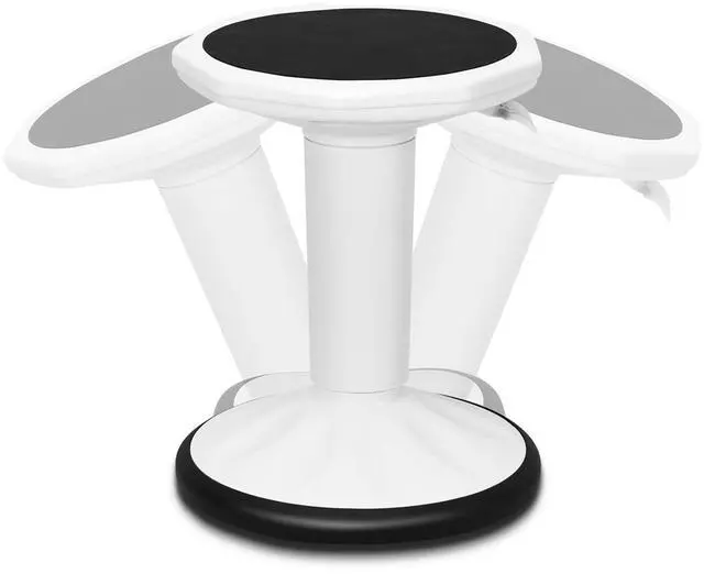 Main image of Wobble Stools for Classroom Seating, Wiggle Stool with Adjustable Height, 24" Active Learning Stool, Sitting Balance Chair for School, Office Stand Up, Flexible Seating Wobble Chair (White)