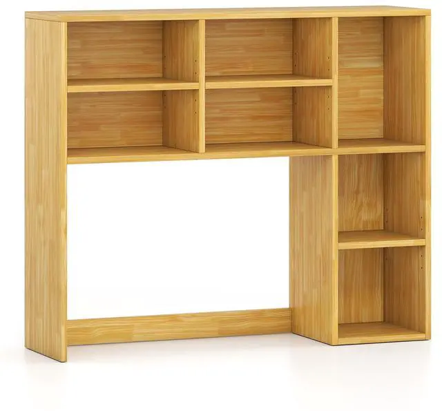 Main image of LDAILE 31'' Desk Shelf, 3-Tier Desk Hutch with 7 Shelves for Computer Desk, Desktop Bookshelf with 3 Adjustable Shelves for College Dorm Office Home Study Room Desk, 37 x 10 x 31 in