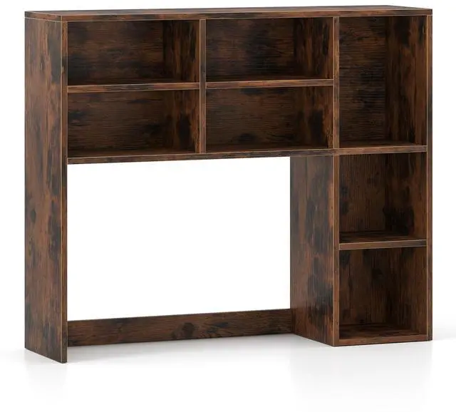 Main image of LDAILE 31'' Desk Shelf, 3-Tier Desk Hutch with 7 Shelves for Computer Desk, Desktop Bookshelf with 3 Adjustable Shelves for College Dorm Office Home Study Room Desk, 37 x 10 x 31 in