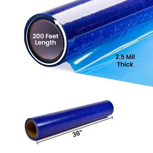Alt view image 2 of 7 - 36" X 200' 2.5 mil - Blue