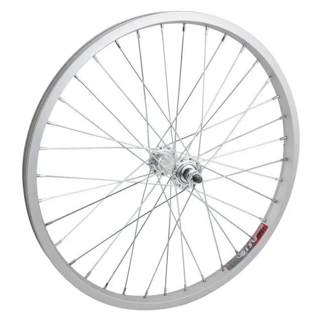 Main image of Front Bicycle Wheel 20 x 1.75, 36H, Alloy, Bolt On, Silver | bike-wheels