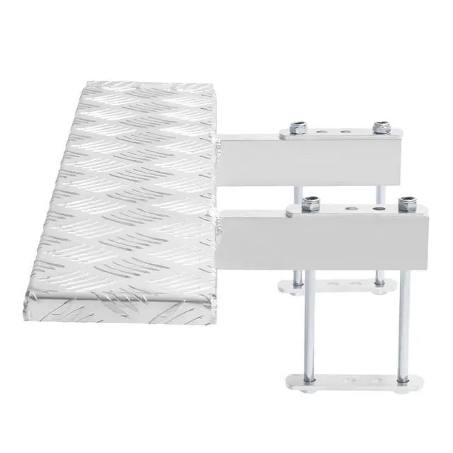 Alt view image 4 of 7 - Boat Trailer Step 6" X 30" Boat Trailer Ladder Aluminium Suitable | for Trailer Frames Up to 3" X 4" Silvery