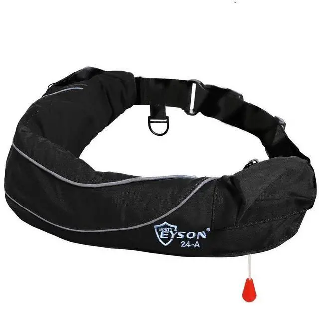 Main image of Inflatable Life Jacket Life Vest Life Ring Belt Pack Waist Bag Automatic