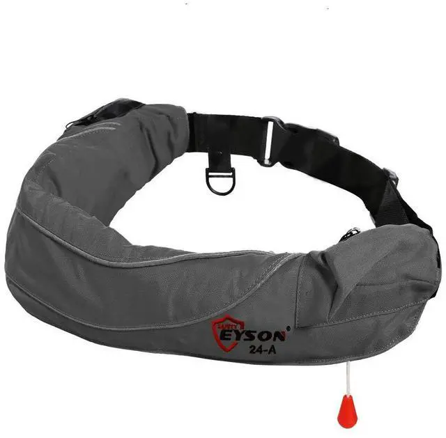 Main image of Inflatable Life Jacket Life Vest Life Ring Belt Pack Waist Bag Automatic