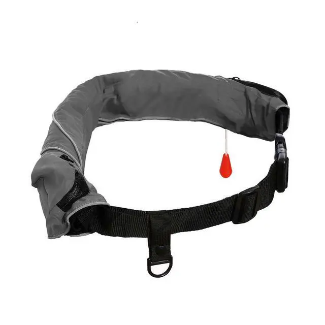 Alt view image 3 of 7 - Inflatable Life Jacket Life Vest Life Ring Belt Pack Waist Bag Automatic