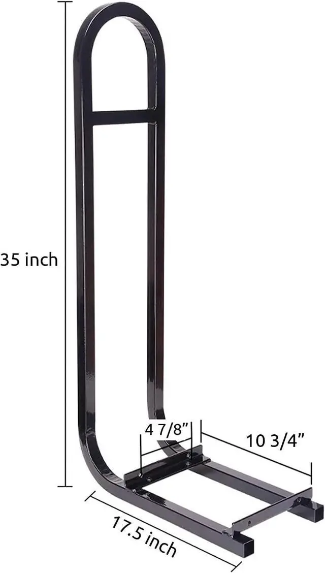 Alt view image 6 of 7 - Huskey Golf Cart Rear Seat Safety Grab Bar U-Shaped Hand Rail Compatible with Yamaha Models, One Solid Piece with Mounting Hardware