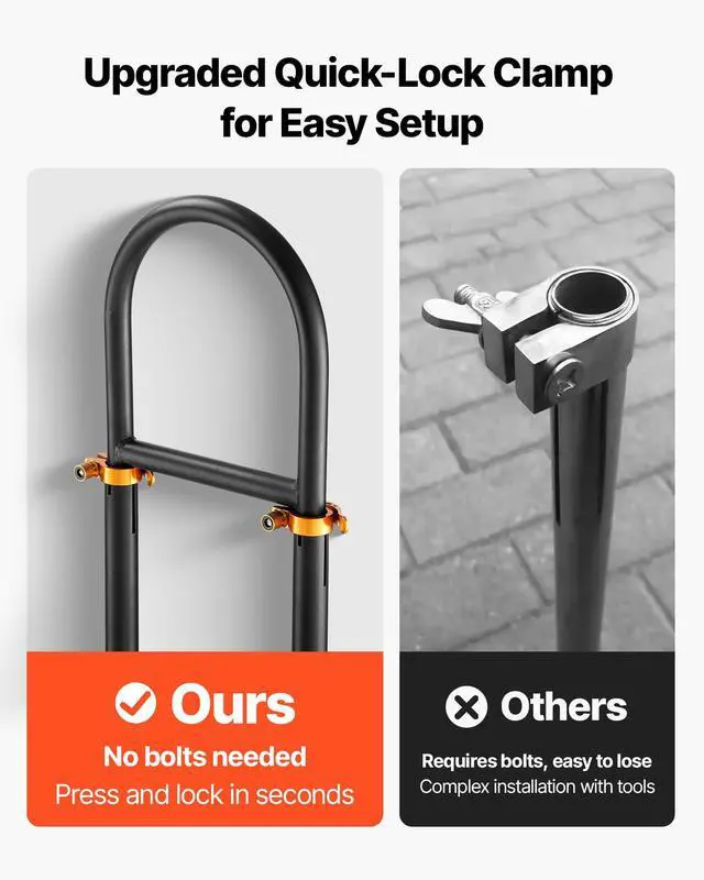 Alt view image 4 of 7 - Golf Cart Rear Seat Grab Bar, Compatible with Yamaha Club Car EZGO, Most Golf Carts with Metal Footplates, No Modification Needed, 27.5 to 33.5 Inch Height Adjustable
