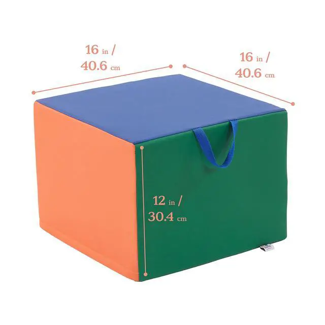 Alt view image 3 of 7 - SoftZone Adult Cozy Cube, Flexible Seating, Assorted