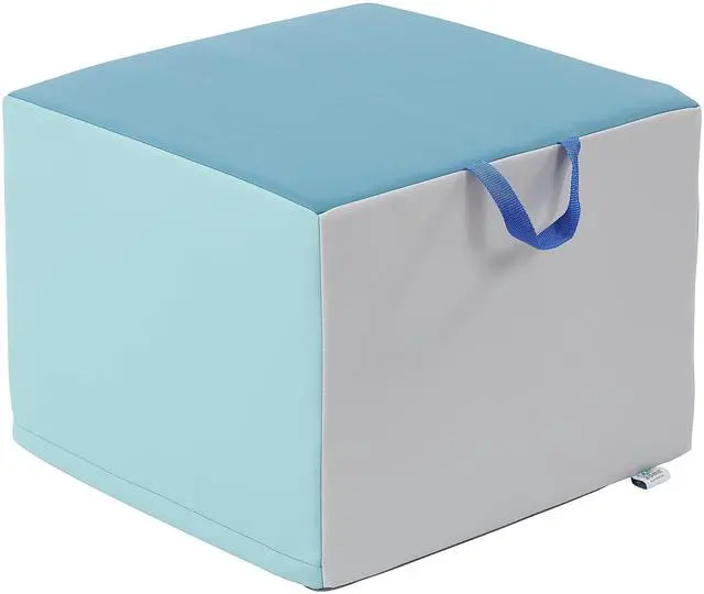 Main image of SoftZone Adult Cozy Cube Seat with Handle, Classroom Furniture, Contemporary