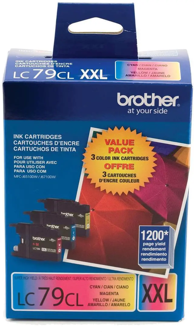 Main image of Printer LC793PKS 3 Pack- 1 Each LC79C, LC79M, LC79Y Ink - Retail Packaging