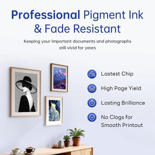 Alt view image 2 of 7 - LC506XL Ink Cartridges High Yield Replacement for Brother LC506 LC506XL LC506XXL LC 506 Ink Cartridges with INKvestment MFC-J4355DW MFC-J4555DW MFC-J4557DW (4 Pack)