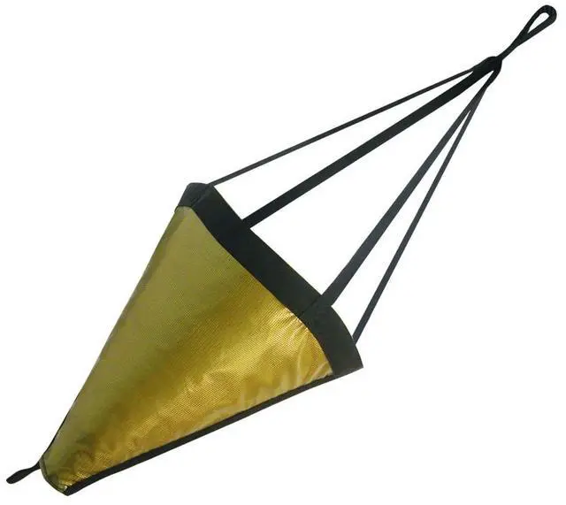 Main image of Drift Sock Sea Anchors Drogue Sea Brake - Tough PVC Rip-Stop Fabric
