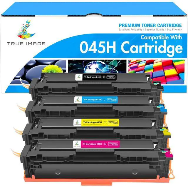 Main image of 045H 045 Toner Cartridges 4-Color Set for Canon 045 045H CRG045 CRG-045 | Compatible for Canon Color ImageCLASS MF634cdw MF632cdw LBP612cdw MF630C LBP610C 634cdw Printer Black Cyan Magenta Yellow