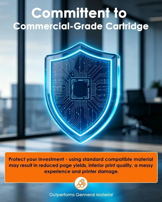 Alt view image 2 of 7 - Compatible Toner Cartridge Replacement for Canon 071H CRG071H 071 High Capacity Black Toner Cartridge for LBP120 LBP122 LBP122dw MF270 MF272dw MF273 MF273dw MF275 MF275dw Printer (4-Pack)