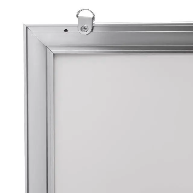 Alt view image 7 of 7 - LED Poster Frame, 24" x 36" LED Backlit Poster Photo Frame Movie Poster Aluminum Alloy Advertisement Signage Light Sign, Wall Mounting, Frame for Movie Poster Advertising Display (Silver, 24" x 36")