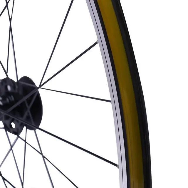Alt view image 5 of 7 - 69.85cm/27.5Inch Mountain Bike Wheelset, Aluminum Alloy Rim Disc Brake Hub Mountain Bike Wheelset,Quick Release Front Rear Wheels Black Bike Wheelset Fit Cassette Bicycle Wheelset