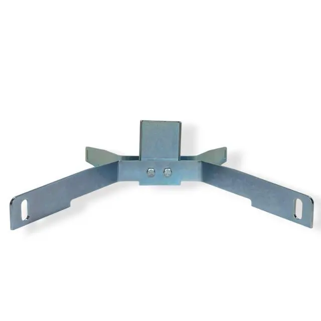 Alt view image 2 of 3 - Static Target Stand 1/4" Steel Base for Steel Shooting Targets Wide Footprint for Stability Compatible with 1/2" Hardware Made in USA