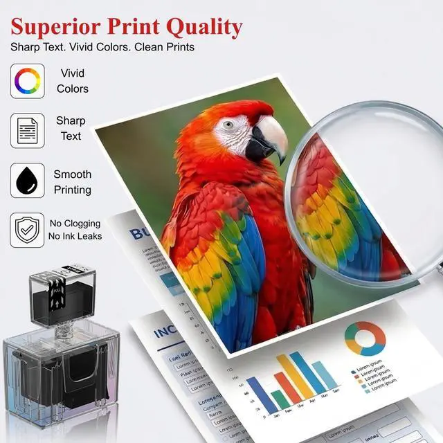 Alt view image 4 of 7 - PG-285XL CL-286XL Ink Refill Kit for Canon 285XL 286XL Ink Cartridges Compatible for Canon 285 286 PG-285 CL-286 XL Work with Pixma TS7720 TS7722 TR7820 Printer Ink (12-Pack, 6BK/2C/2M/2Y)